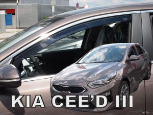 Deflektory predné - Kia Ceed, 2018-