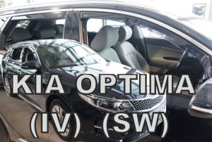 Deflektory komplet 4 ks - Kia Optima, 2016-20 / kombi - JF