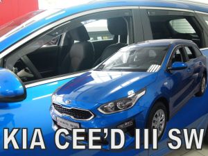 Deflektory komplet 4 ks - Kia Ceed, 2018- / kombi