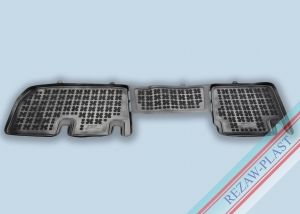Autokoberce gumové (okraj 28 mm) Fiat Talento, 2016-20 / 2. rad sedadiel s vetracími otvormi / len pravé dvere