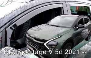 Deflektory komplet 4 ks - Kia Sportage, 2022-