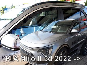 Deflektory komplet pre KIA Niro, 2022- / 5-dver.