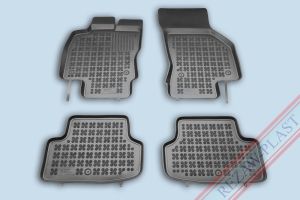 Autokoberce gumové (okraj 28 mm) Seat Leon, 2013-20 / s audio BEATS