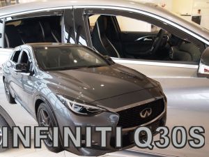 Deflektory komplet 4 ks - Infiniti Q30, 2015-19 / S