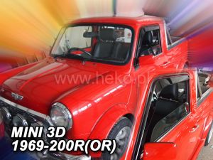 Deflektory na ráme dverí predné pre MINI Cooper, 1969-2000