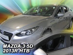 Deflektory predné pre Mazda 3, 2013-18 / 4/5-dver.