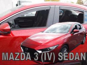 Deflektory komplet 4 ks - Mazda 3, 2019- / 4-dverový sedan