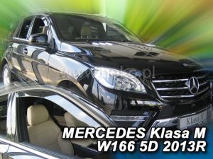 Deflektory predné - Mercedes ML, 2011-16 / (W166), 5-dver.