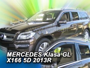 Deflektory komplet - Mercedes GLS, 2015-19 / X166