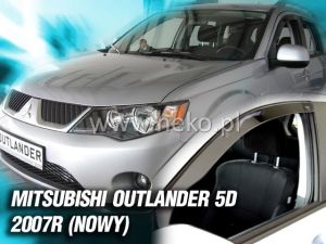 Deflektory predné pre MITSUBISHI Outlander, 2006-13