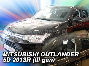 Deflektory komplet 4 ks - Mitsubishi Outlander, 2012-21