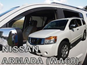 Deflektory komplet 4 ks - Nissan Armada, 2004-16 / (WA60)