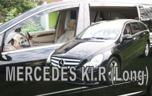 Deflektory komplet 4 ks - Mercedes R, 2005-13 / Long