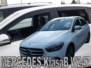 Deflektory komplet 4 ks - Mercedes B, 2018- / (W247), 5-dver.