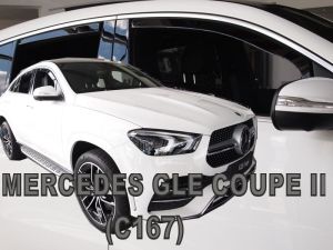 Deflektory komplet 4 ks - Mercedes GLE, 2019- / Coupe (C167)