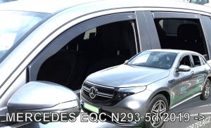 Deflektory komplet 4 ks - Mercedes EQC, 2019- / N293