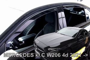 Deflektory komplet 4 ks - Mercedes C, 2021- / sedan (W206)