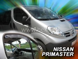 Deflektory predné - Nissan Primastar, 2001-14 / Krátke