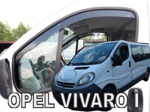 Deflektory predné - Opel Vivaro, 2001-14 / (Dlhé)
