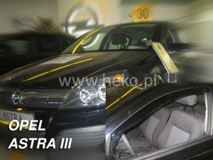 Deflektory predné pre OPEL Astra, 2004-14 / (H) 4/5 dver.