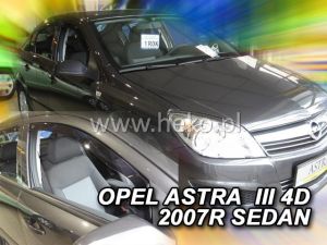 Deflektory komplet 4 ks pre OPEL Astra, 2004-14 / (H) hatchback