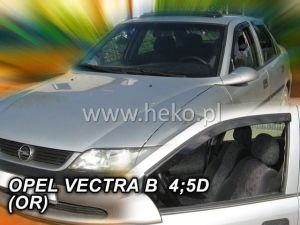 Deflektory predné pre OPEL Vectra, 1996-02 / B, 4 aj 5-dver. - lepené na ráme dverí
