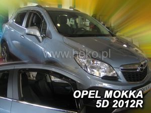Deflektory predné pre Opel Mokka, 2012-20 / 5-dver.