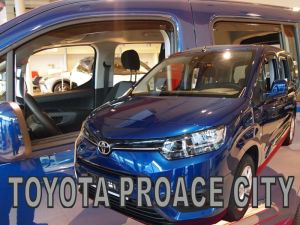 Deflektory komplet - Toyota Proace City, 2019- / 5-dver.