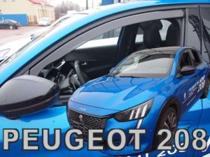 Deflektory predné - Peugeot 208, 2019-
