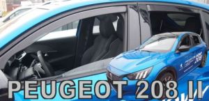 Deflektory komplet - Peugeot 208, 2019-