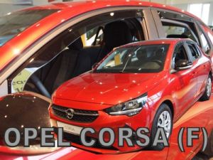 Deflektory komplet - Opel Corsa, 2019- / (F)
