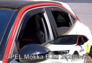 Deflektory komplet 4 ks - Opel Mokka, 2020-