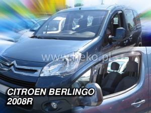 Deflektory predné - Citroen Berlingo, 2008-18