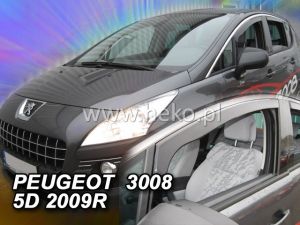 Deflektory predné - Peugeot 3008, 2008-16