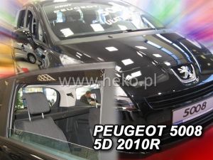 Deflektory predné - Peugeot 5008, 2009-17