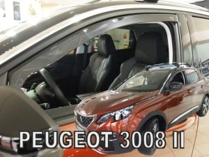 Deflektory predné - Peugeot 3008, 2016-24