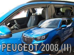 Deflektory komplet 4 ks - Peugeot 2008, 2019-