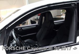 Deflektory predné pre PORSCHE Cayenne, 2018-