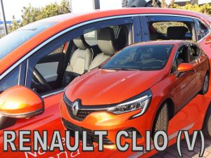 Deflektory komplet 4 ks - Renault Clio, 2019-25