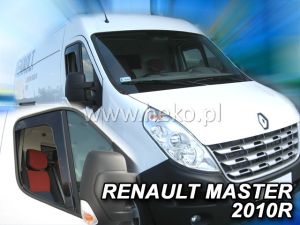 Deflektory predné - Opel Movano, 2010-21