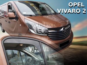 Deflektory predné - Opel Vivaro, 2014-19