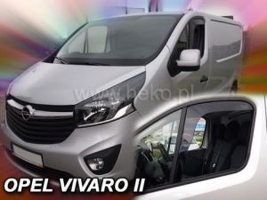 Deflektory predné - Opel Vivaro, 2014-19