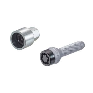 McGard skrutky M14x1,25x42mm 60° 17mm BLACK EDITION