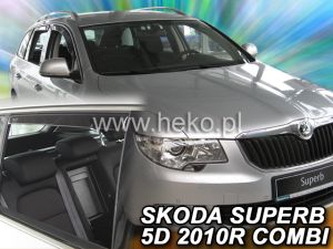 Deflektory komplet 4 ks pre SKODA Superb, 2008-15 / kombi