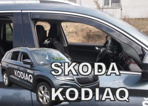 Deflektory predné pre Škoda Kodiaq, 2016-24