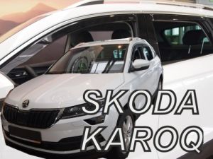 Deflektory komplet 4 ks - Škoda Karoq, 2017-