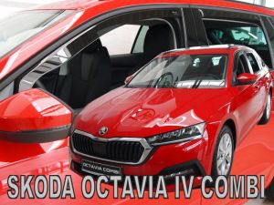 Deflektory komplet 4 ks - Škoda Octavia, 2020- / kombi - 4.generacia