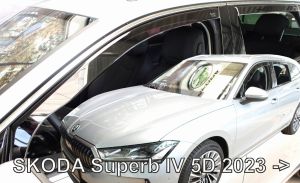 Deflektory komplet pre Skoda Superb, 2023- / kombi