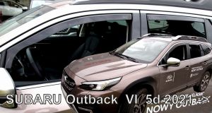 Deflektory komplet 4 ks - Subaru Outback, 2021-25