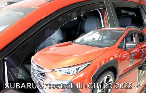Deflektory komplet pre Subaru Crosstrek, 2022-